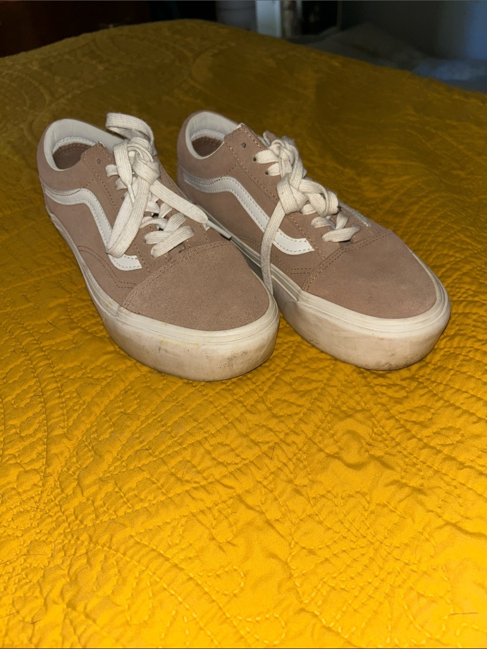 Old School Classic Vans Stacked-SUEDE
